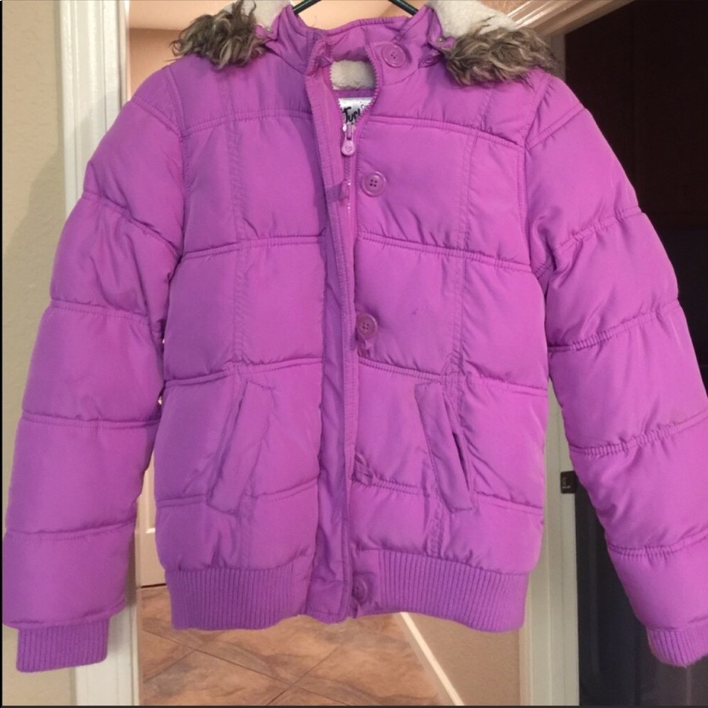 Pink Girls Justice Jacket